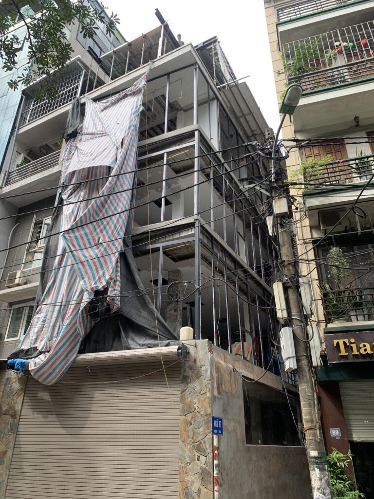 Công trình nâng tầng Hoàng Ngân